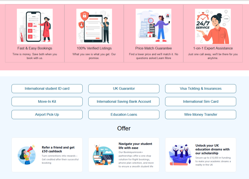 bookmyuniroom student accommodation for international student housing
